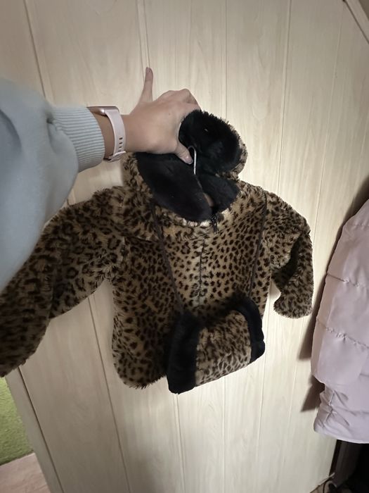 Шубка з муфтою зимова