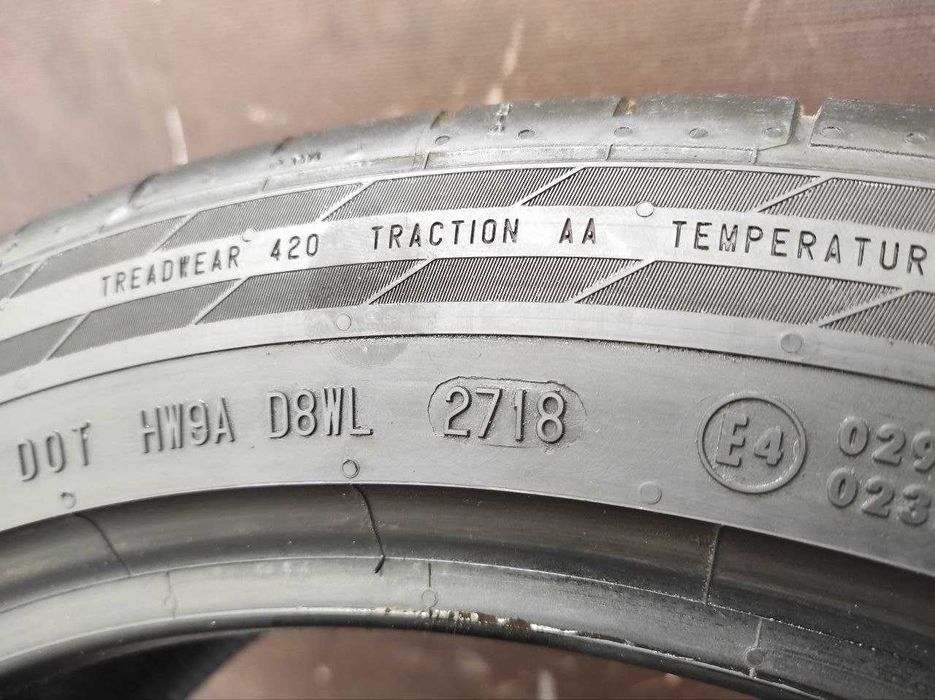 Continental Conti Sport Contact 5 235/45r20 100V Extra Load 4шт, 18-20год, 5мм, ЛЕТО Привезены из Германии