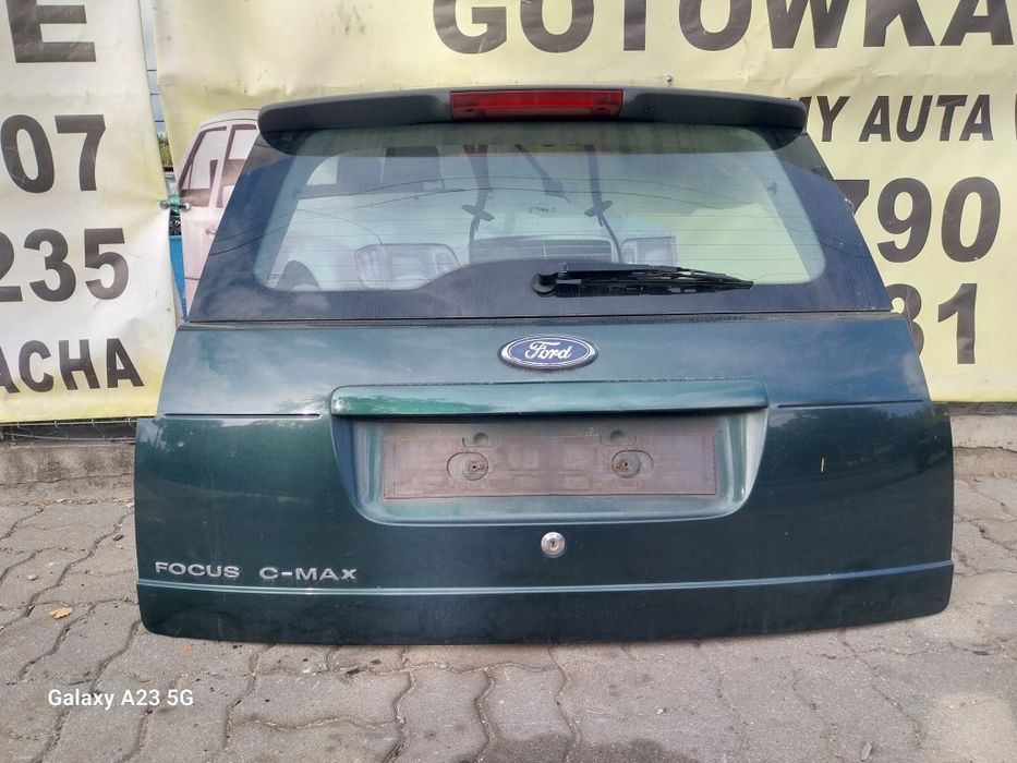 Ford focus c-max I  klapa pokrywa bagażnika kompletna KPL szyba zamek