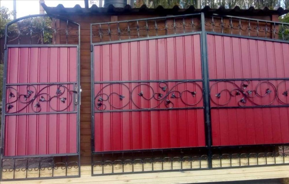 Ворота, Калитки, Заборы, Еврозаборы - Готові конструкції Кривий Ріг на Olx