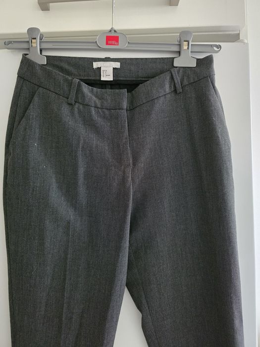 Spodnie materiałowe cygaretki damskie H&M.  Rozmiar 34.
