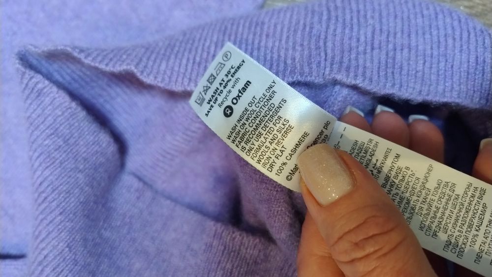 кашеміровий гольф светр Marks Spencer