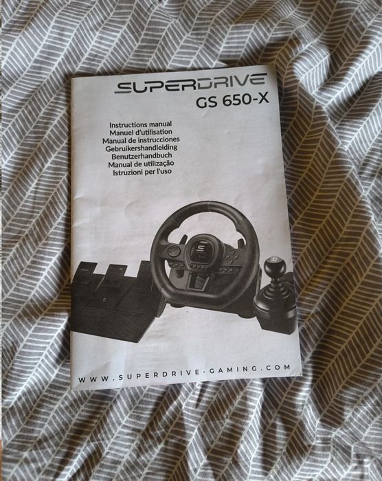 Kierownica do gier SuperDrive GS-650-X