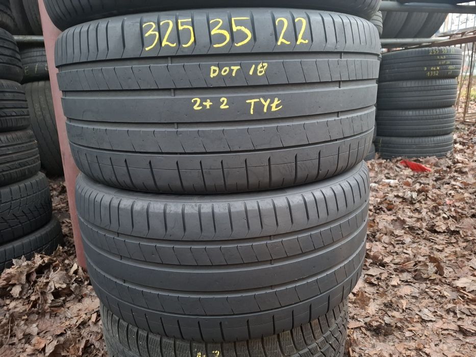 Sprzedam opony komplet letnie używane Pirelli P-ZERO