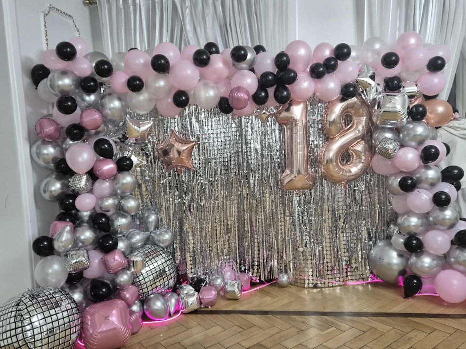 Balony foliowe - kolor różowy– używane i nowe