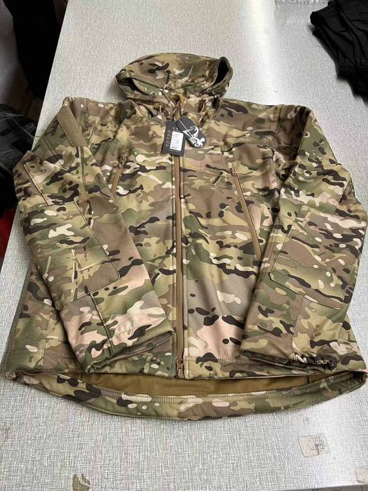 Softshell софтшел мультикам олива чорна