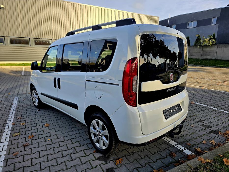 Zamiana Fiat Doblo 2xDrzwiPrzesuwneKlimatronicGrzaneFoteleElSzybyAlufelgi!