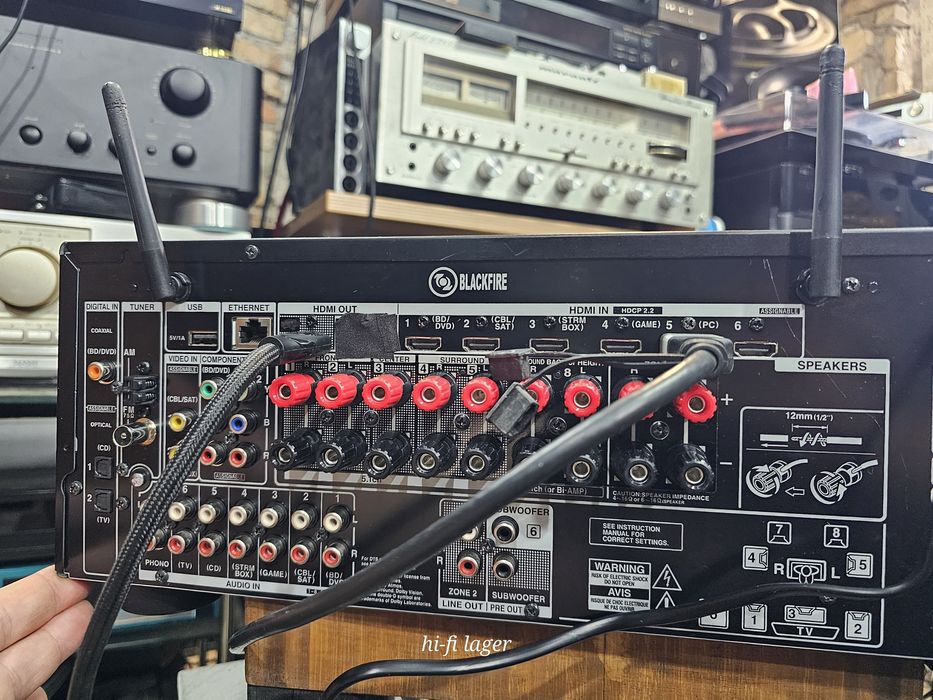 Ресивер Onkyo tx nr 676e Bluetooth WiFi Internet USB HDMI Dolby Visio