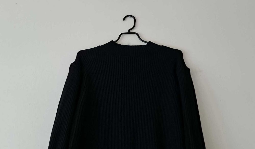 Sweterkowa sukienka prążek rozm 48/50/52