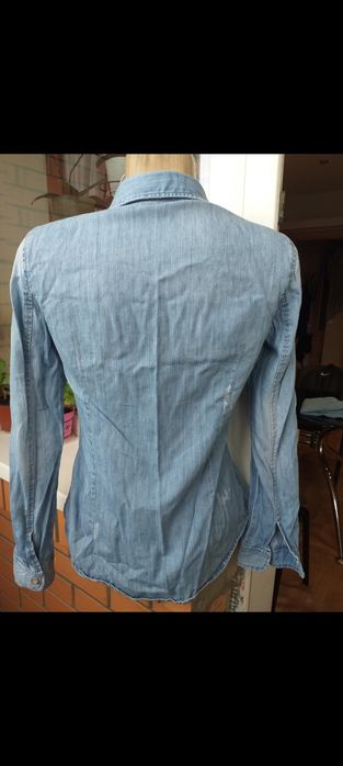 Джинсовая рубашка Zara