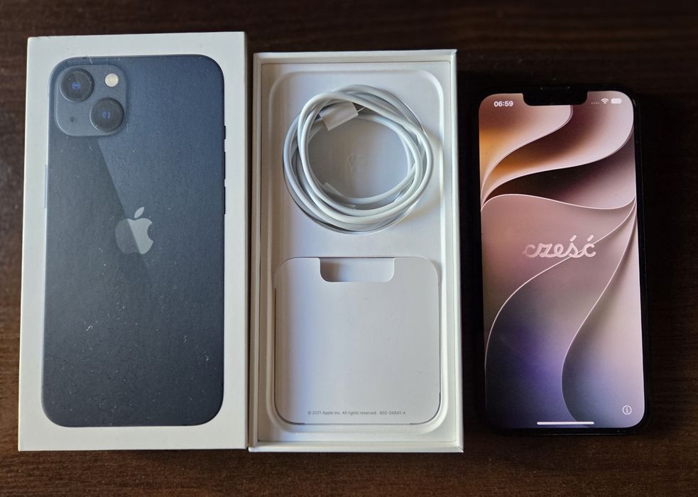 Iphone 13 128GB Midnight na Gwarancji