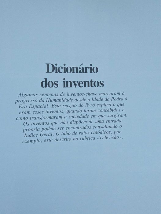 Livro "História dos Grandes Inventos" - Reader's Digest (Capa Dura)