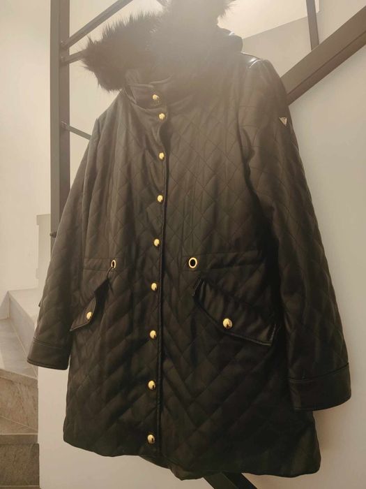 Kurtka parka zimowa Guess
