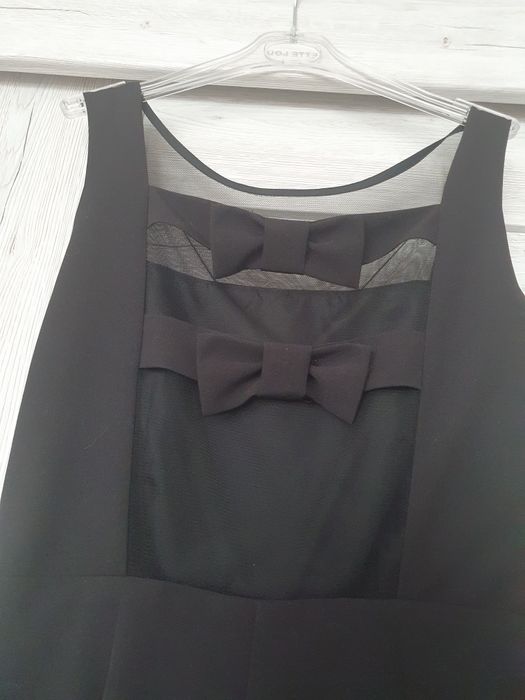 Czarna sukienka na wesele Ette Lou 36