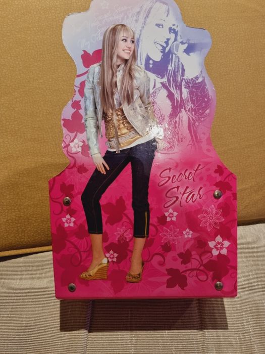Organizer HANNAH MONTANA pudełko stojak kredki długopis mazak pojemnik