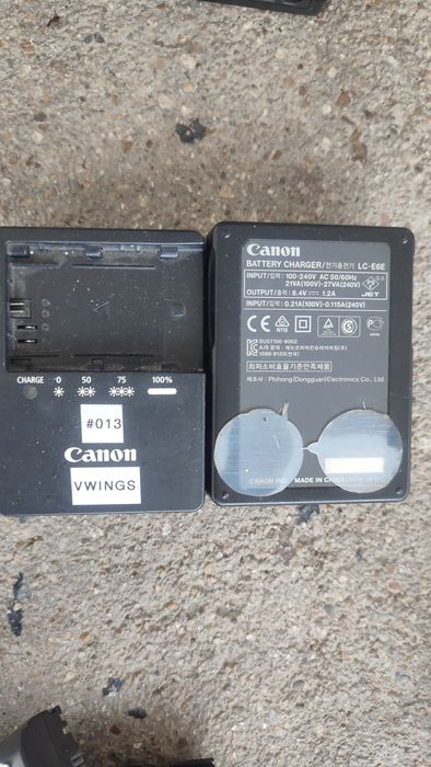 Carregadores de Baterias de Câmaras