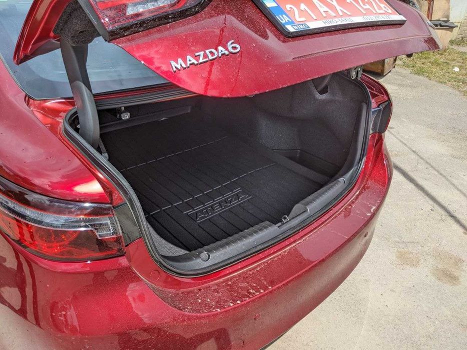 Килимок в багажнік Mazda 6 2012-2025 Мазду коврик в багажник для Мазды