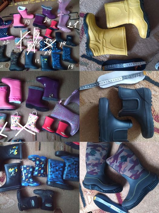 Резинові сапоги дитячі