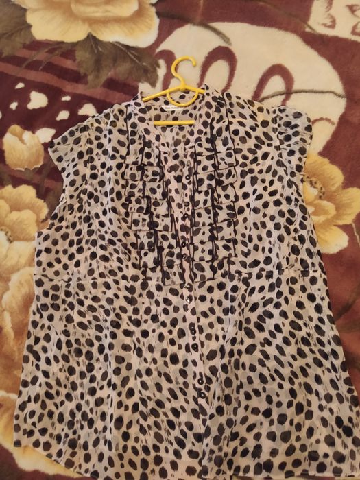 Продам шифонову блузку великого розміру