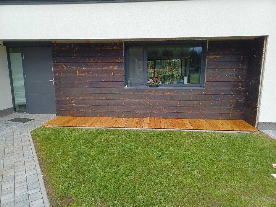 Tarasy, podłogi, elewacje drewniane