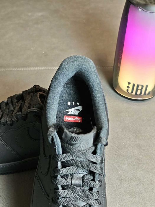Buty Air force 1 supreme black R.44