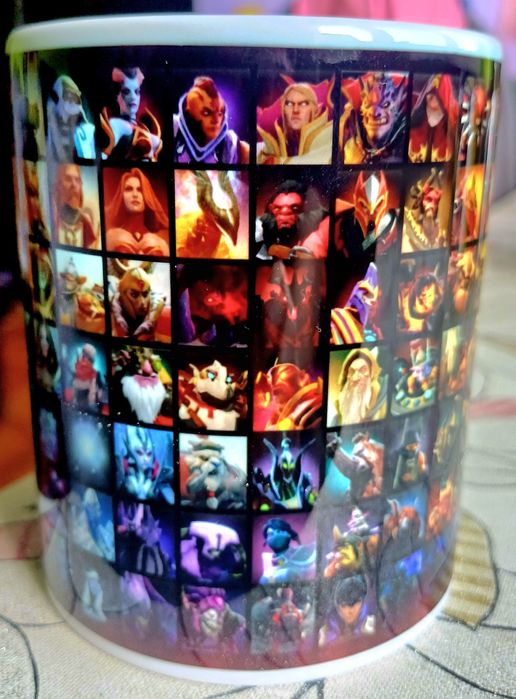Nowy Kubek Ceramiczny Dota 2 prezent dla gracza
