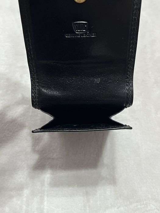 Porta-óculos / estojo para óculos em pele genuína, 100% novo, nunca usado.