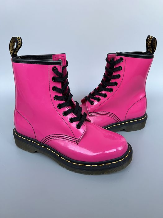 Оригінальні Черевики Dr.Martens 1460 з лакованої шкіри 37р.23.5см.