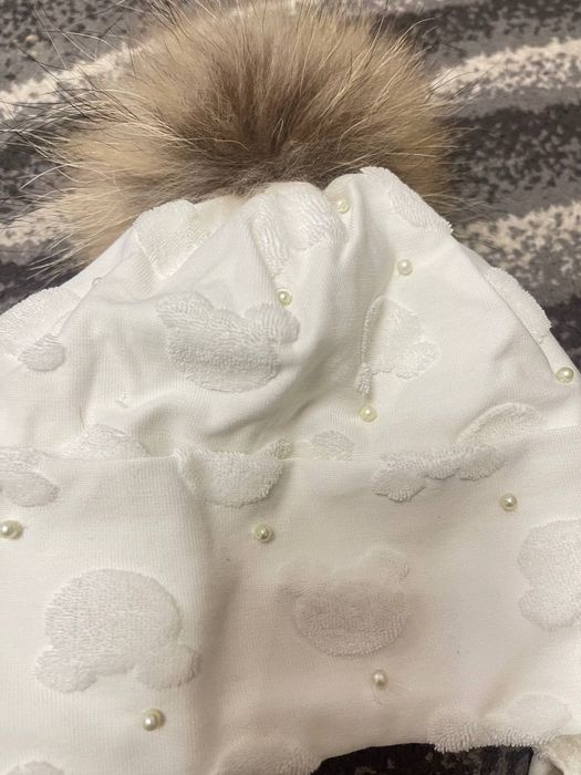 Дитяча шапка зимова для дівчинки