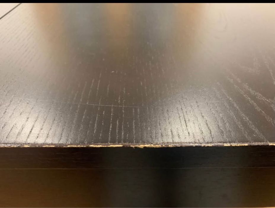 Mesa extensível preta