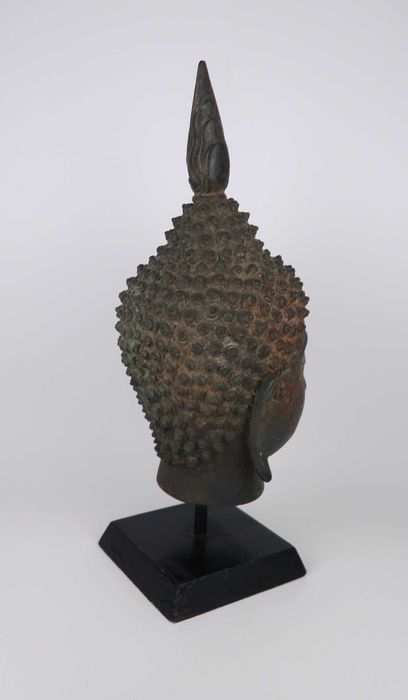 Cabeça de Buda em Metal (Ref 2)