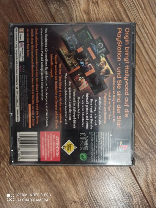 Wing Commander III PSX PlayStation