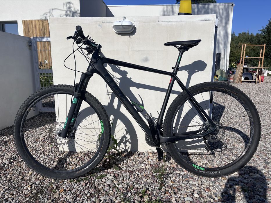 Cube Reaction GTC Pro, karbon, Shimano XT