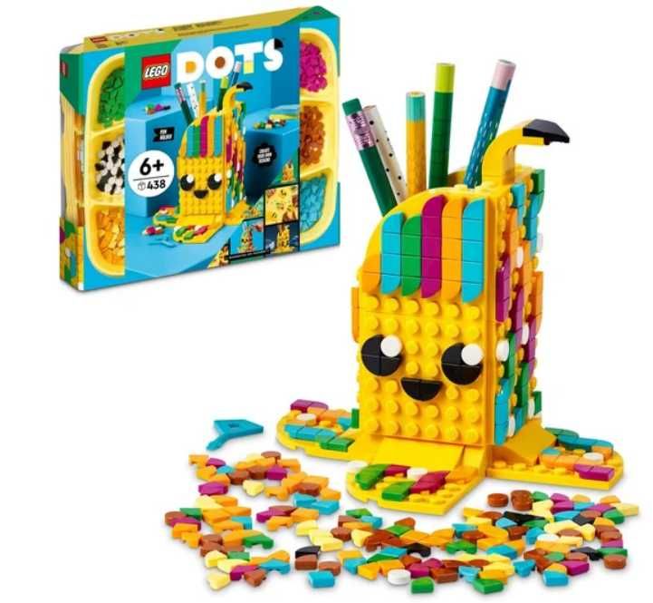LEGO DOTS, Uroczy banan - pojemnik na długopisy, 41948
