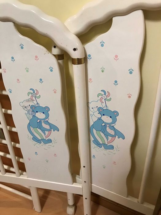 Berço Criança Cama Grades