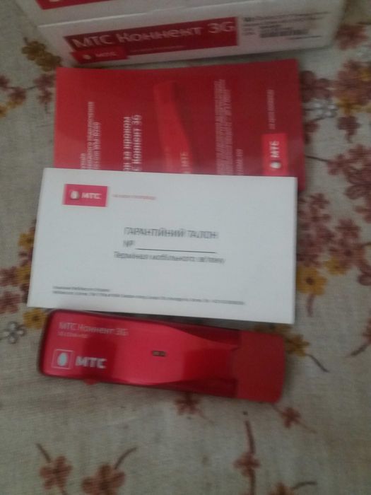 Модем USB 3G МТС Коннект