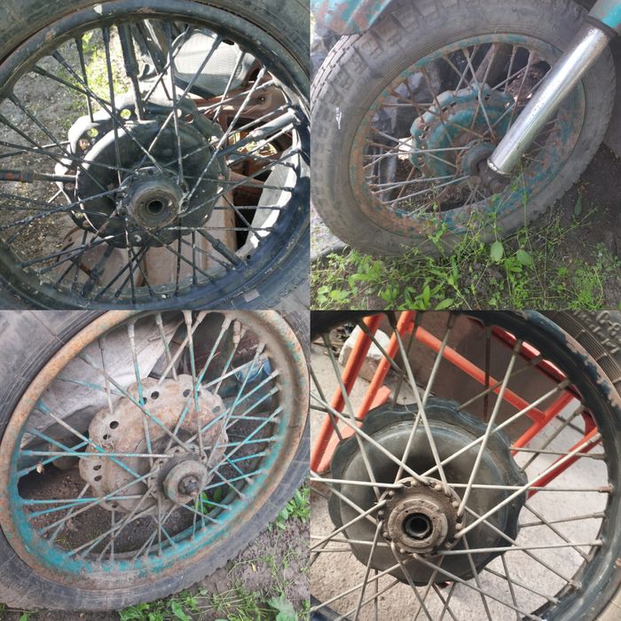 колесо на мотоцикл урал, к750