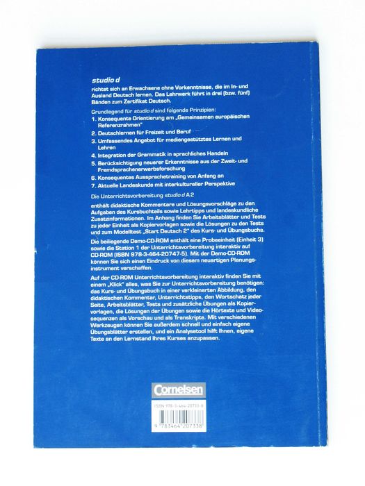 Cornelsen studio d A2, poradnik metodyczny