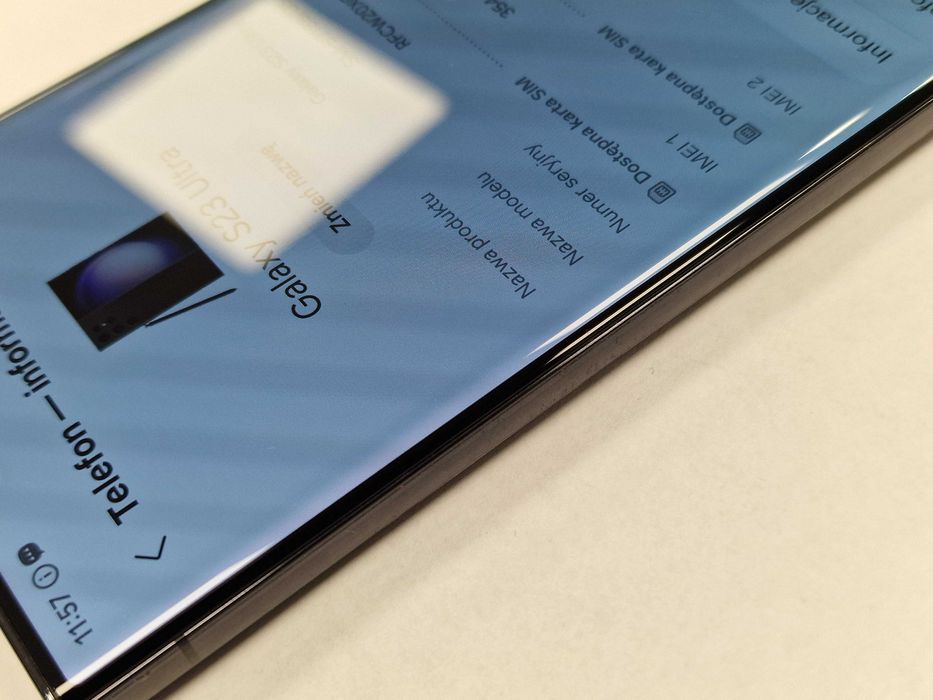 Samsung Galaxy S23 Ultra Dual SIM/ 12GB/ 512GB/ czytaj uważnie opis