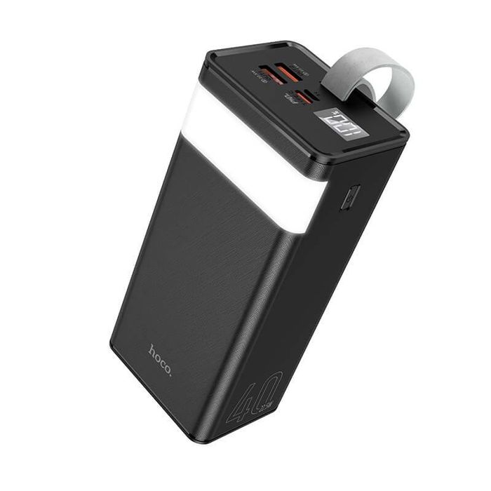 Повербанк УМБ HOCO Powermaster fully compatible 40000mah J86 |2USB/1Type-C, PD/QC, 5A/22.5W|