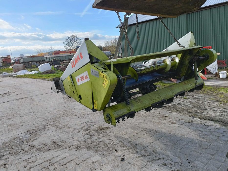 Przystawka Claas 4-75Sl, heder lexion