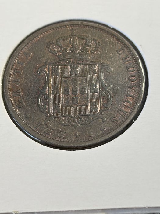 V Reis 1876 ( COBRE) - D. Luis I