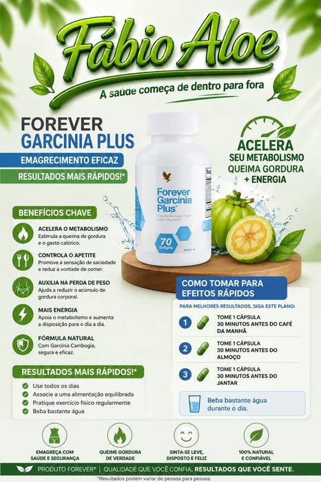 Forever® Garcinia Plus -70 comprimidos