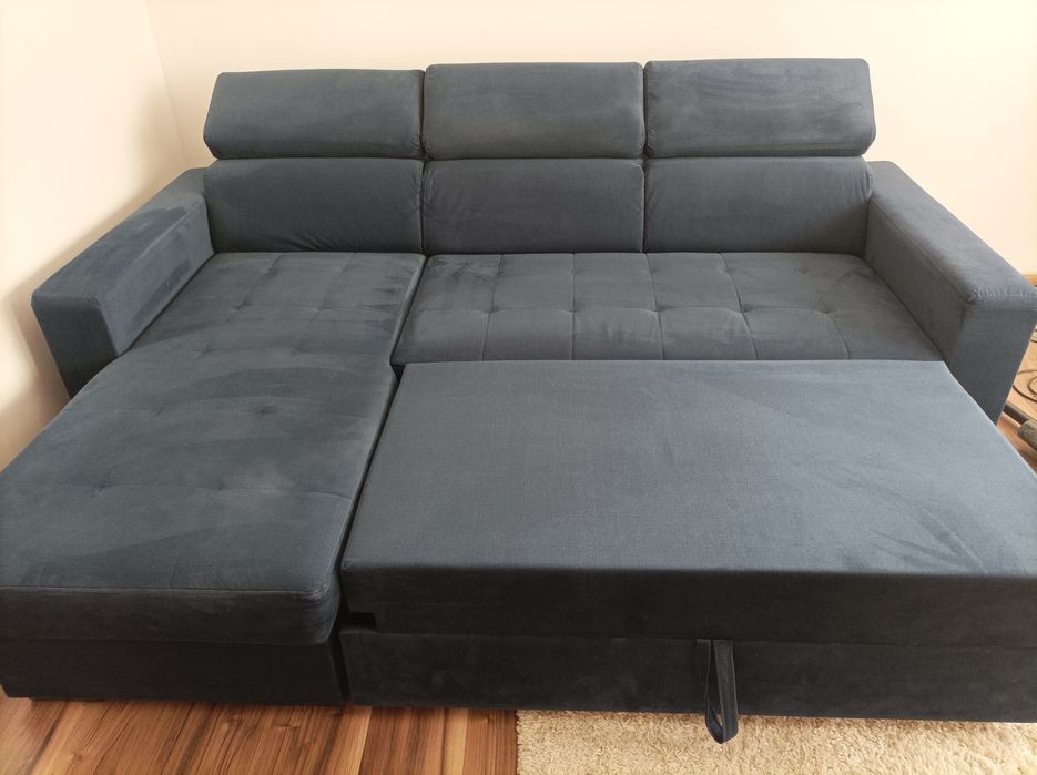 Narożnik z funkcją spania