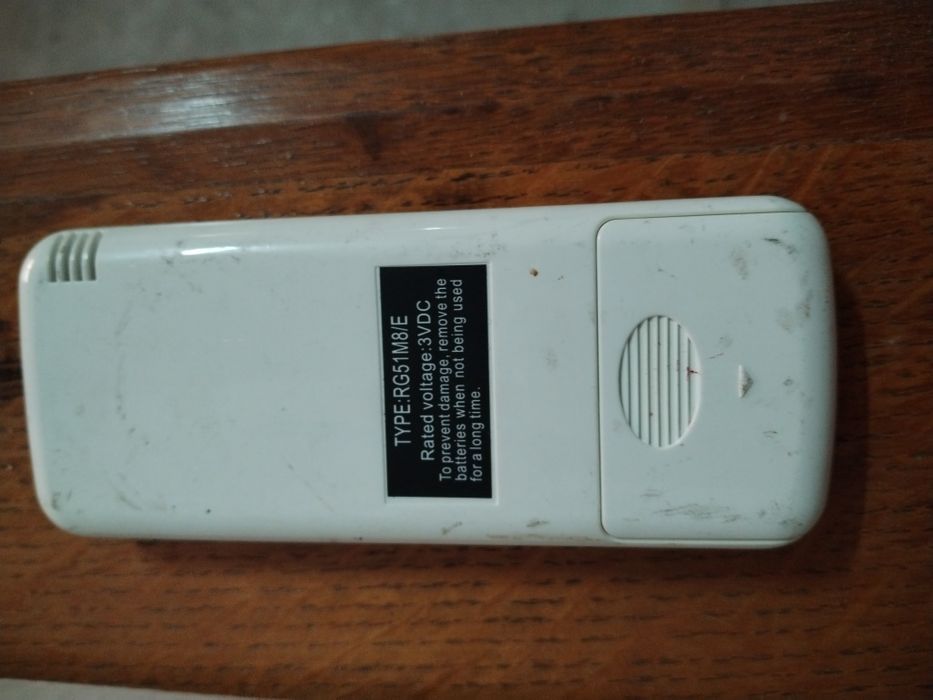 Comando de ar condicionado Midea