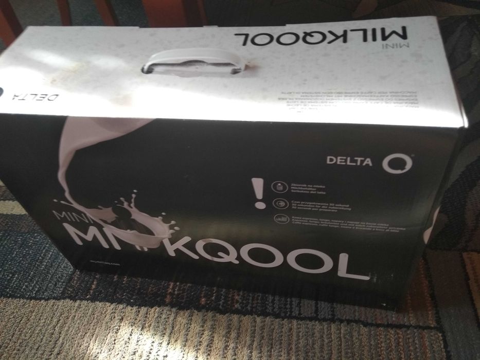 *TanioOkazja Nowy ekspres do kawy ze Spieniaczem Delta q mini Milkqool