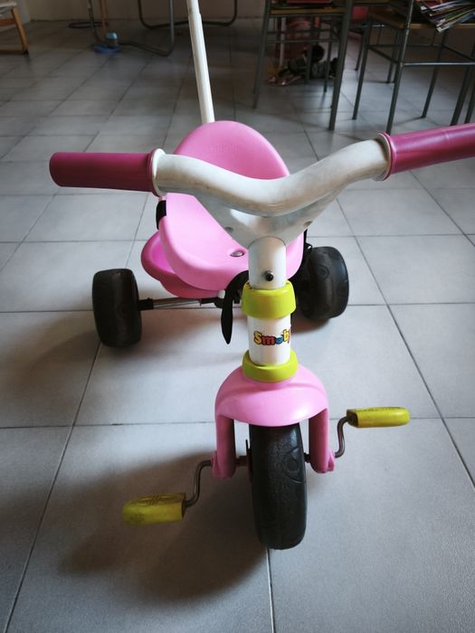 Triciclo evolutivo Smoby menina