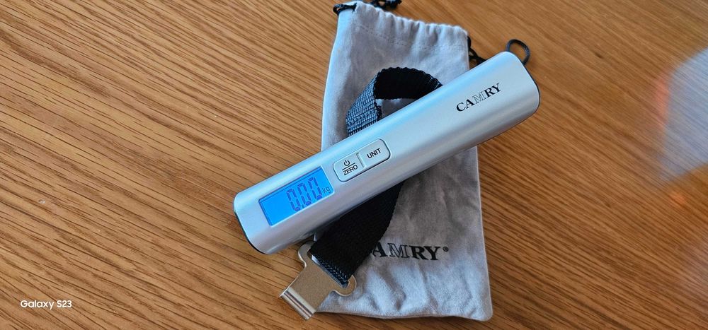 Balança de viagem CAMRY com peso limite de 50kg