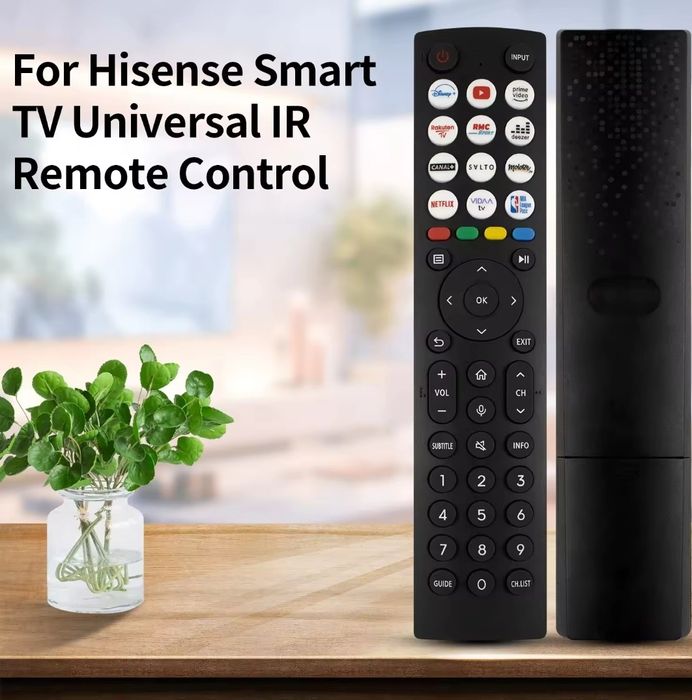 Comando para TV Hisense