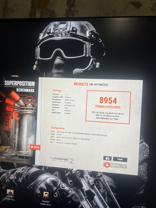 ОТЛИЧНАЯ! Gtx 1080ti 11gb